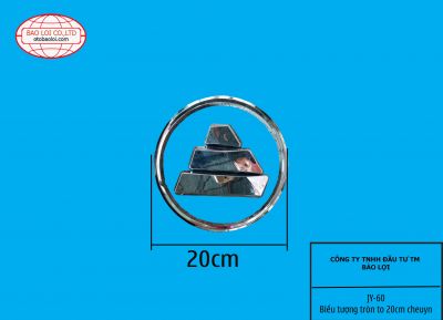 Biểu tượng tròn to 20cm cheuyn
