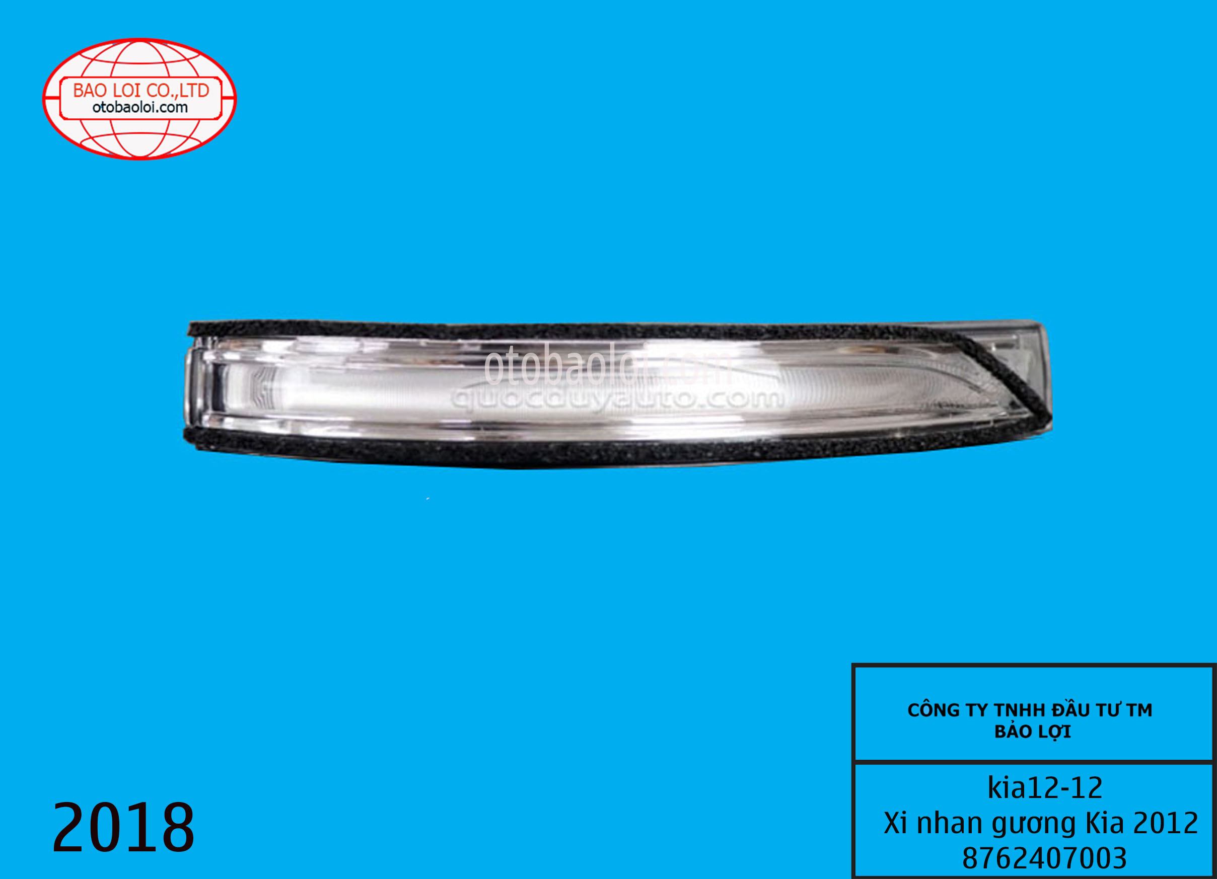 Xi nhan gương Kia 2012 8762407003