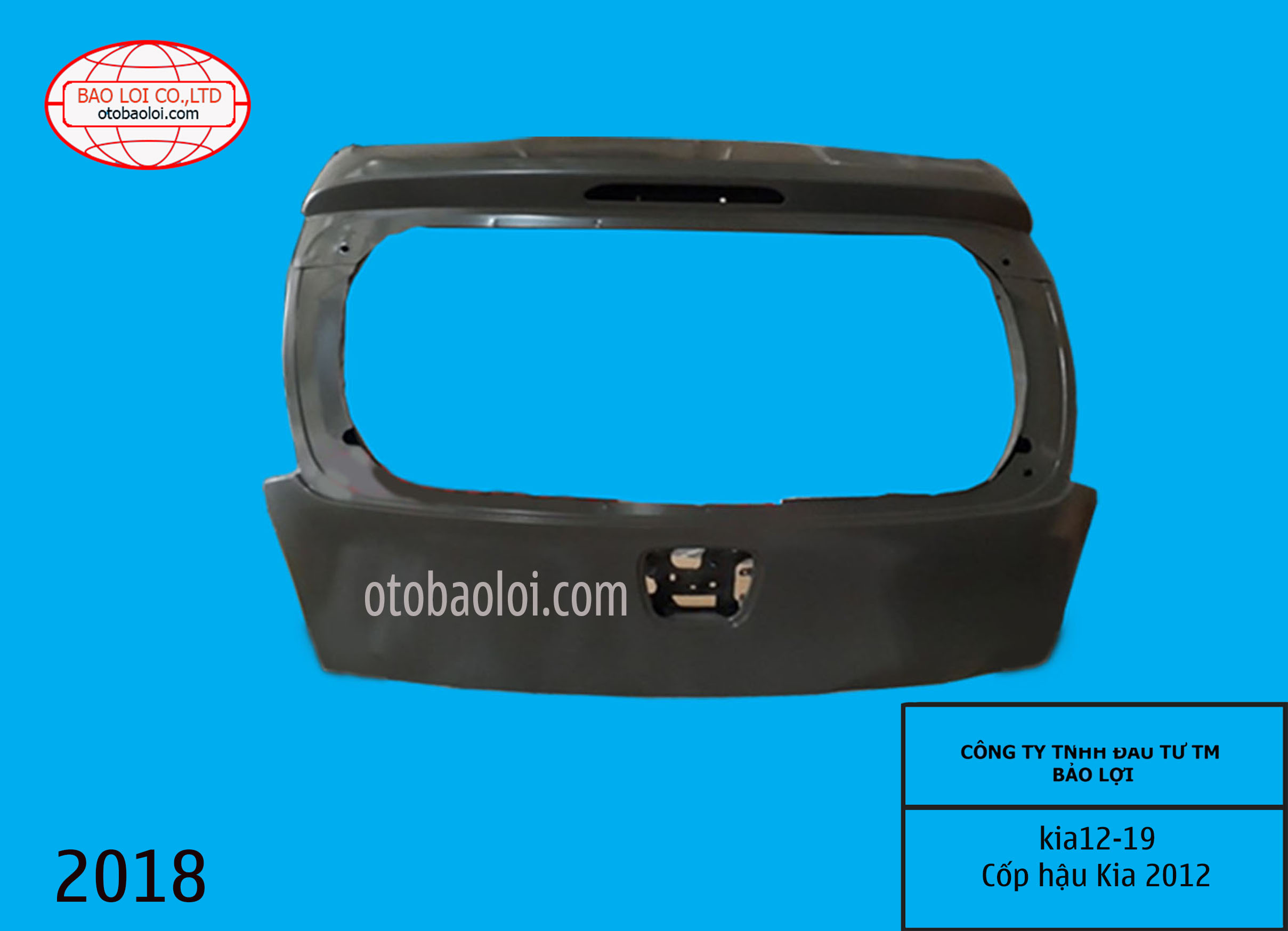 Cốp hậu Kia 2012 