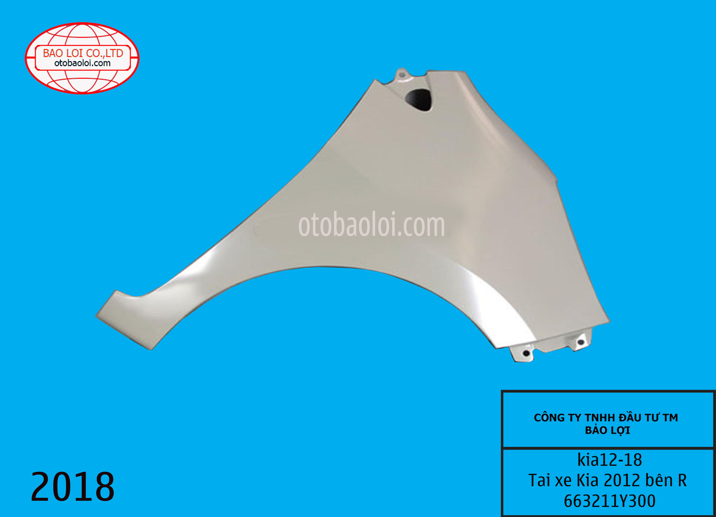 Tai xe Kia 2012 bên R 663211Y300