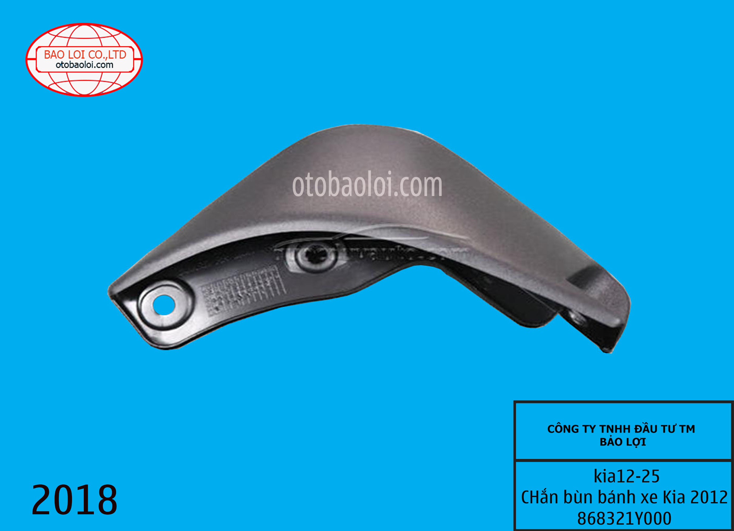 CHắn bùn bánh xe Kia 2012 868321Y000