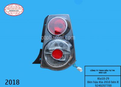Đèn hậu Kia 2010 bên R 9240207700
