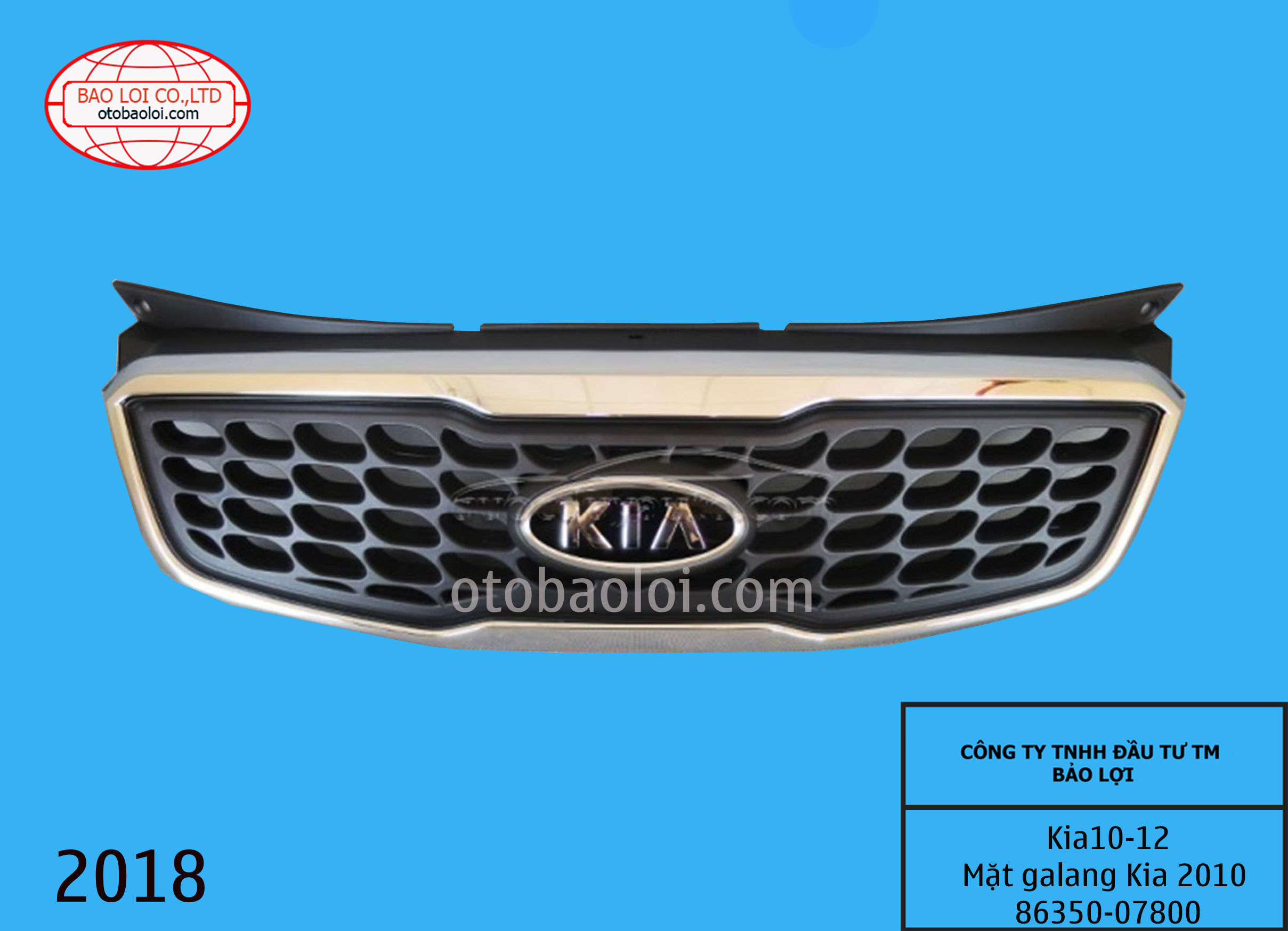 Mặt galang Kia 2010 86350-07800