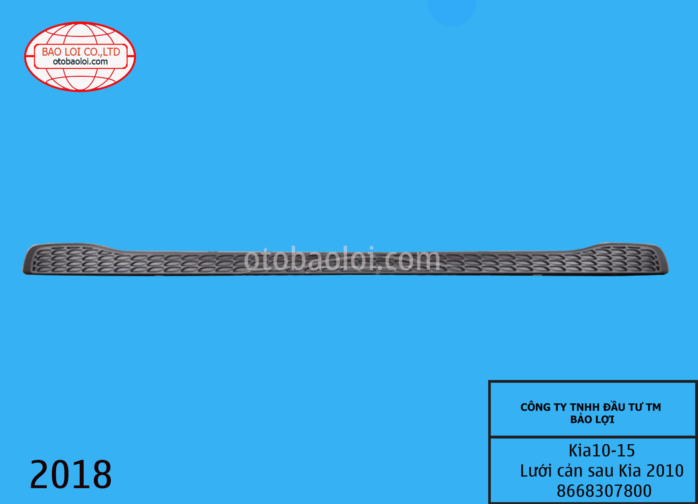 Lưới cản sau Kia 2010 8668307800