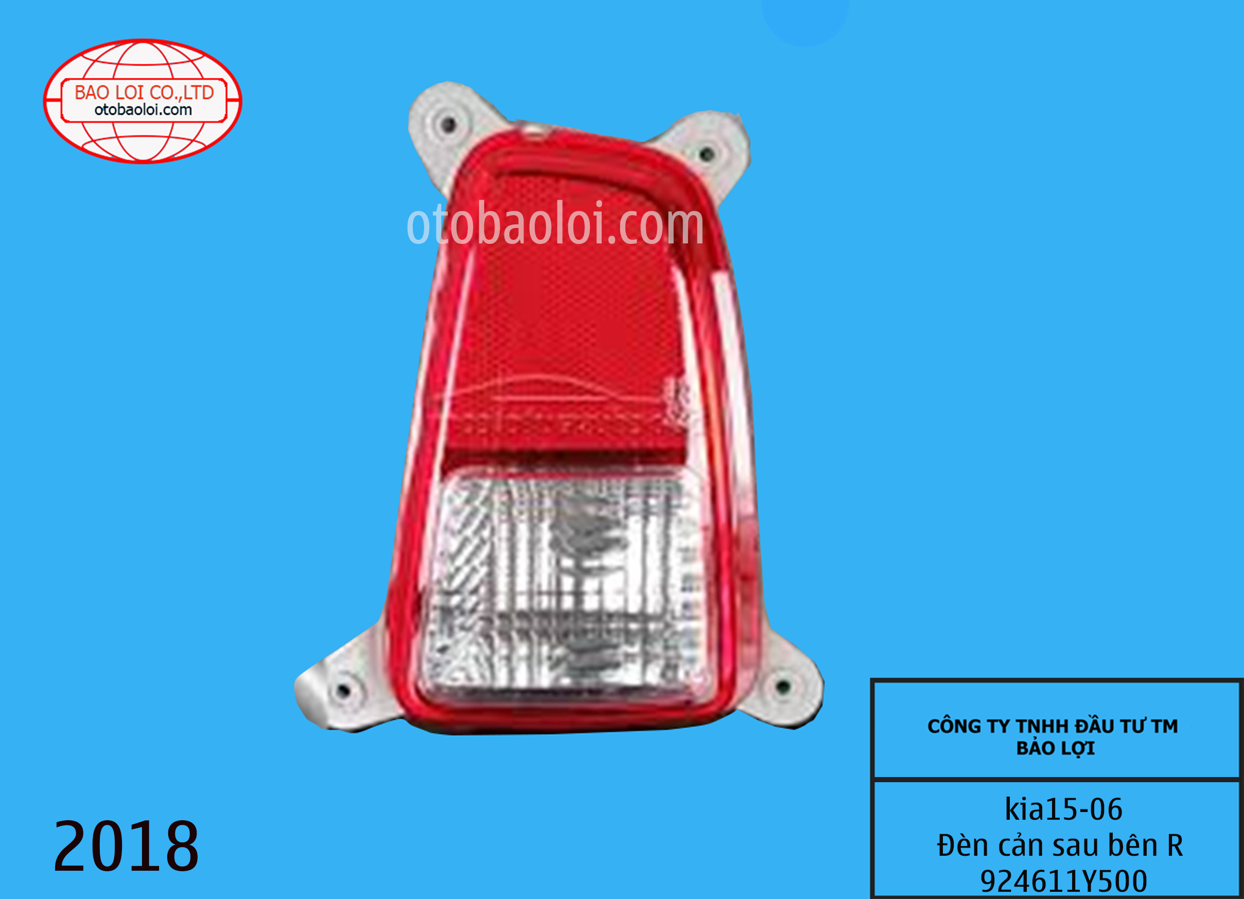 Đèn cản sau bên R 924611Y500