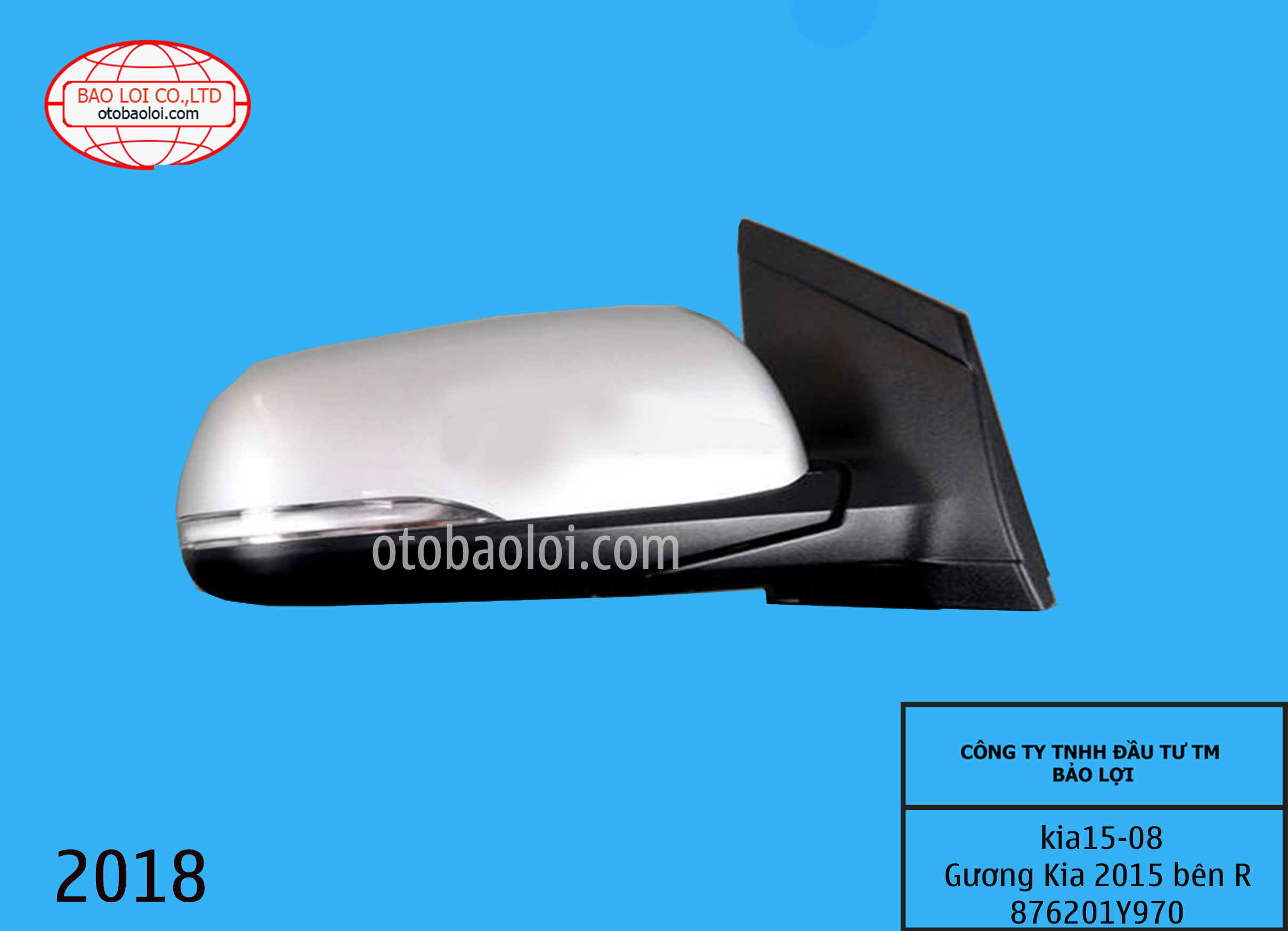 Gương Kia 2015 bên R 876201Y970