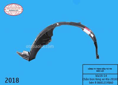 Chắn bùn lòng xe Kia 2016SI bên R 868121YBA0
