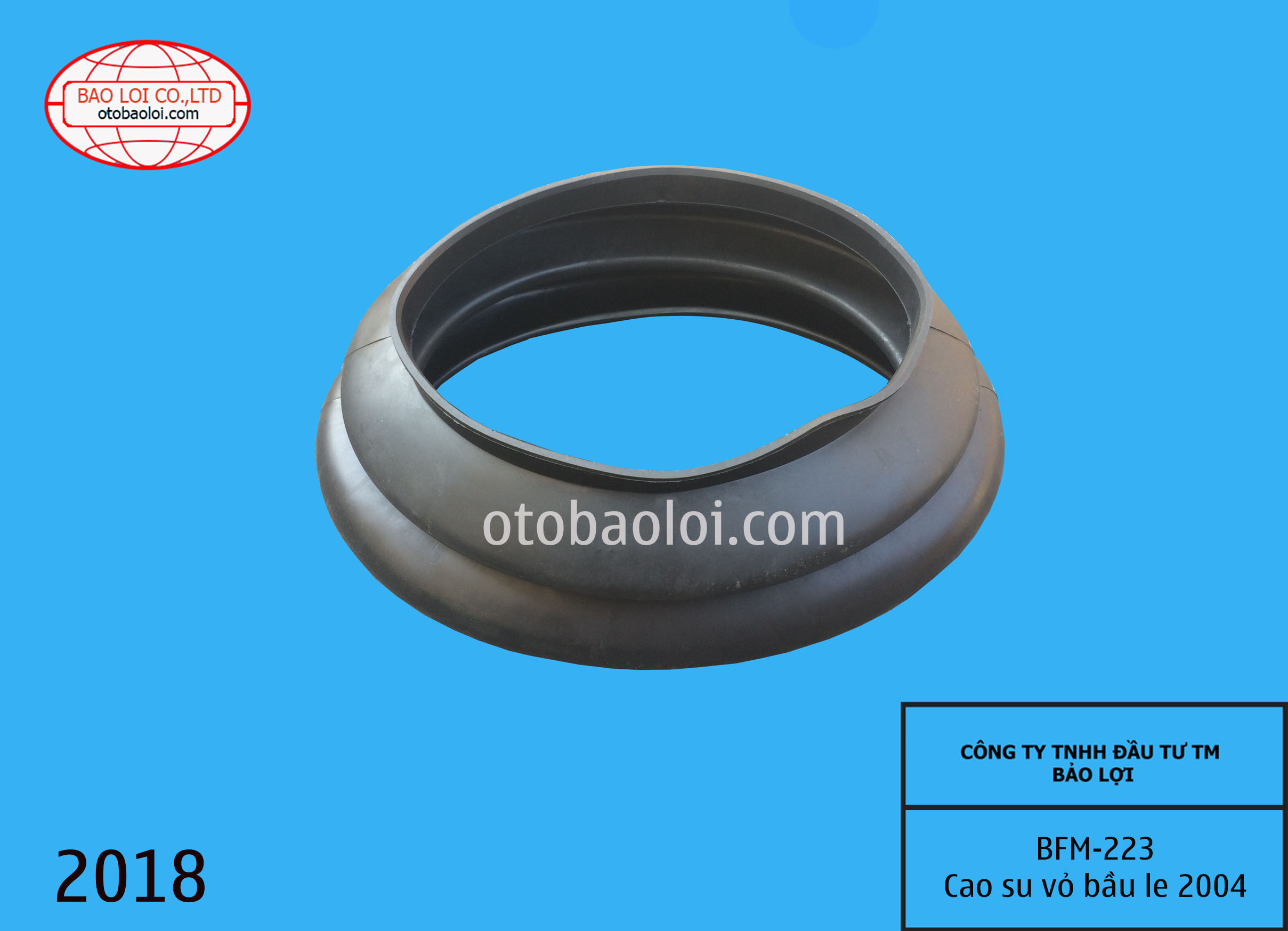 Cao su vỏ bầu le 2004