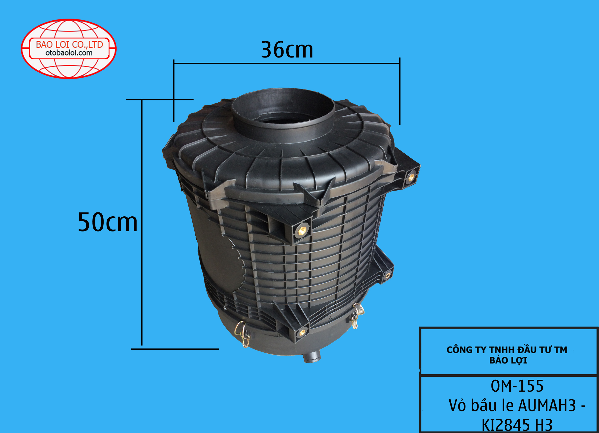 Vỏ bầu le AUMAH3 -KI2845 H3 loc28x41