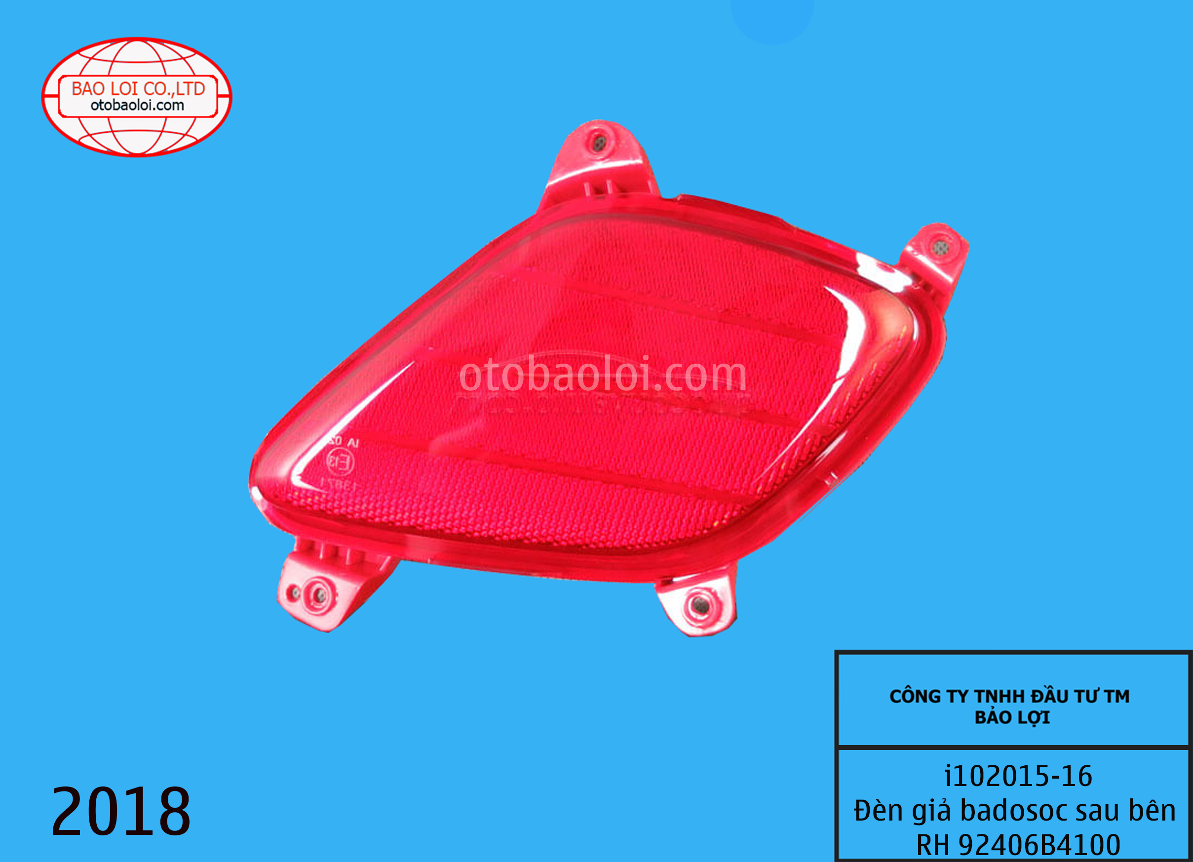 Đèn giả badosoc sau bên RH 92406B4100