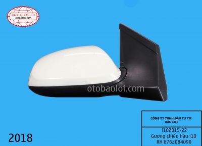 Gương chiếu hậu i10 không đèn, không gập điện bên RH 87620B4090