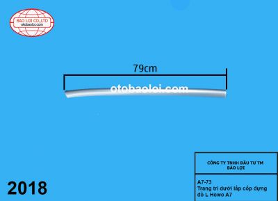 Trang trí dưới lắp cốp đựng đồ L Howo A7