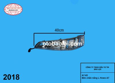 Đèn chắn nắng L Howo A7