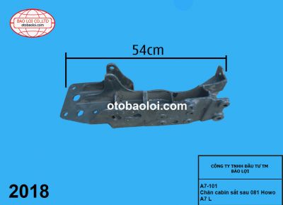 Chân cabin sắt sau 081 Howo A7 L