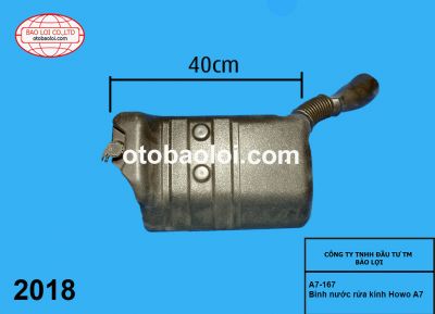 Bình nước rửa  kính Howo A7