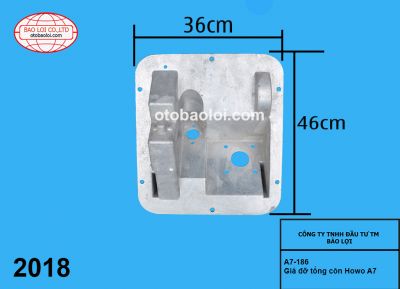 Giá đỡ tổng côn Howo A7