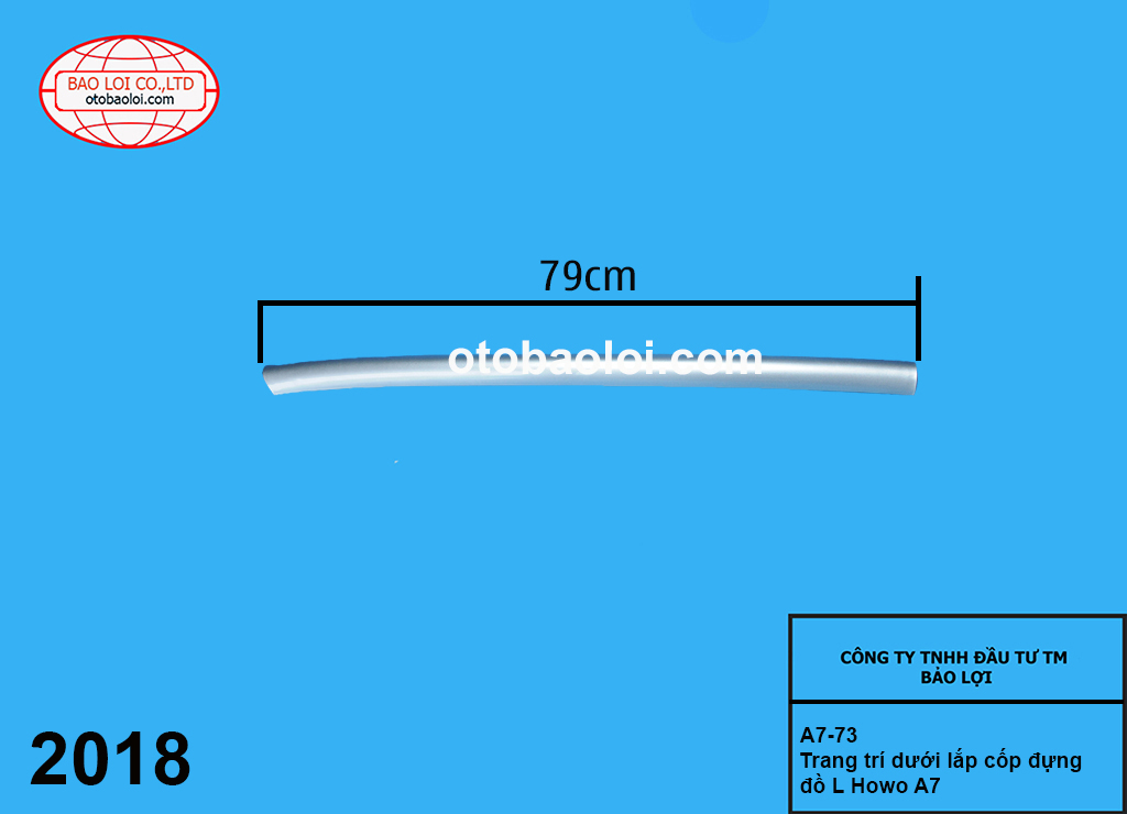 Trang trí dưới lắp cốp đựng đồ L Howo A7