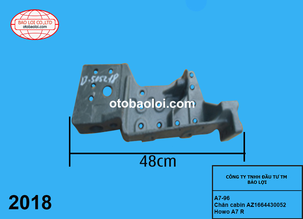 Chân cabin AZ1664430052 Howo A7 R