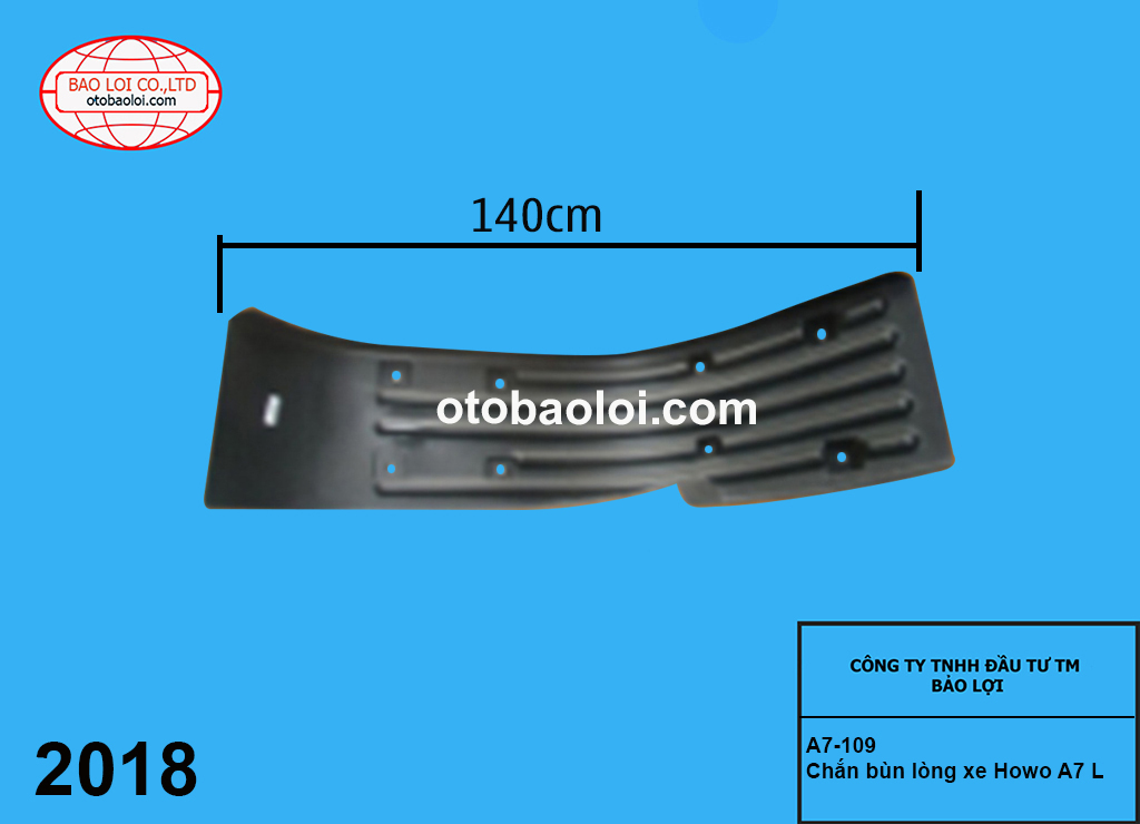 Chắn bùn lòng xe Howo A7 L