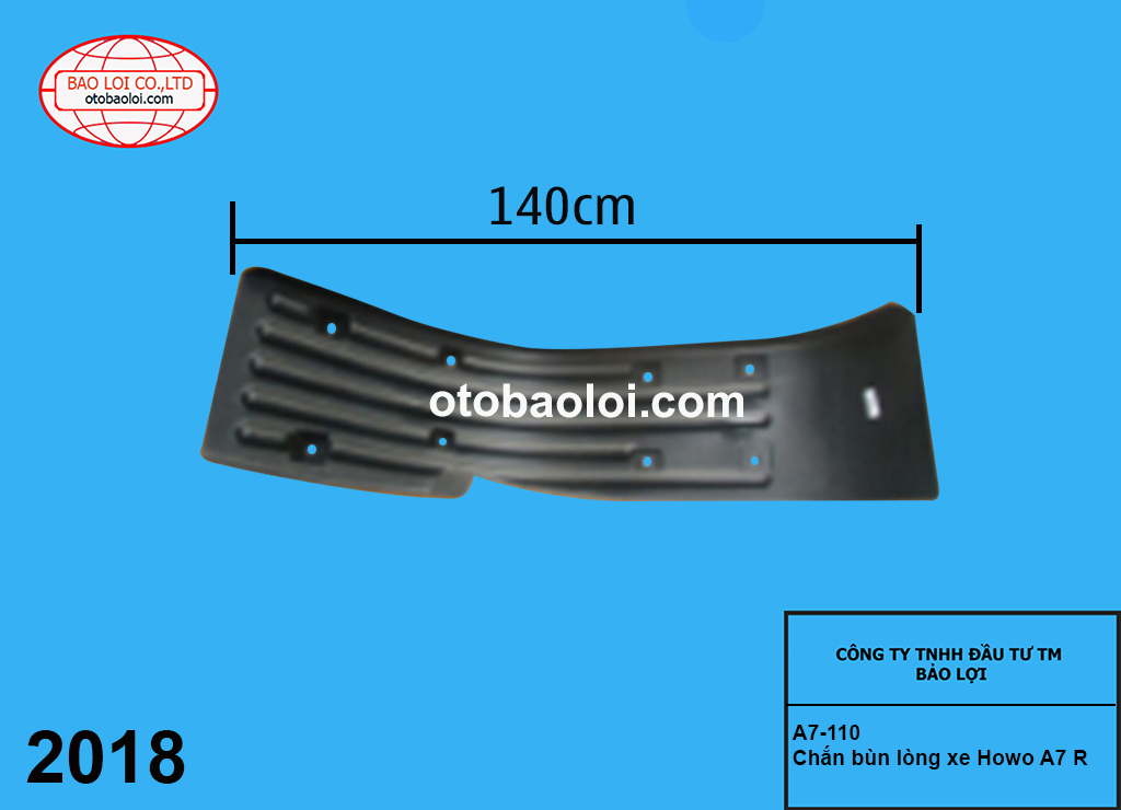 Chắn bùn lòng xe Howo A7 R