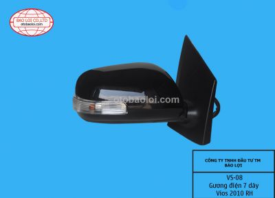 Gương điện 7 dây Vios 2010 RH