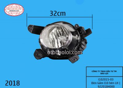 Đèn Gầm I10 bên  LH | 92201B4000