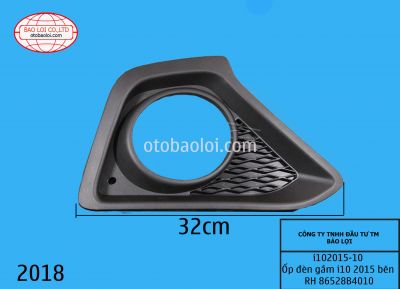 Ốp đèn gầm ( mí) i10 2015 bên RH 86528B4010