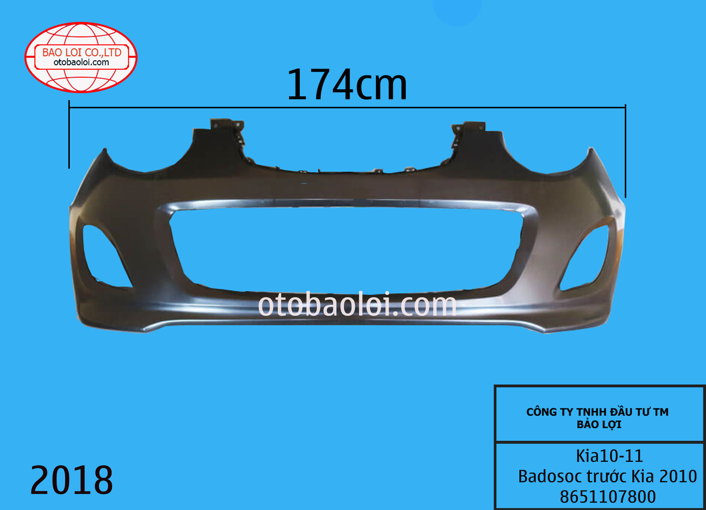 Badosoc trước Kia 2010 8651107800