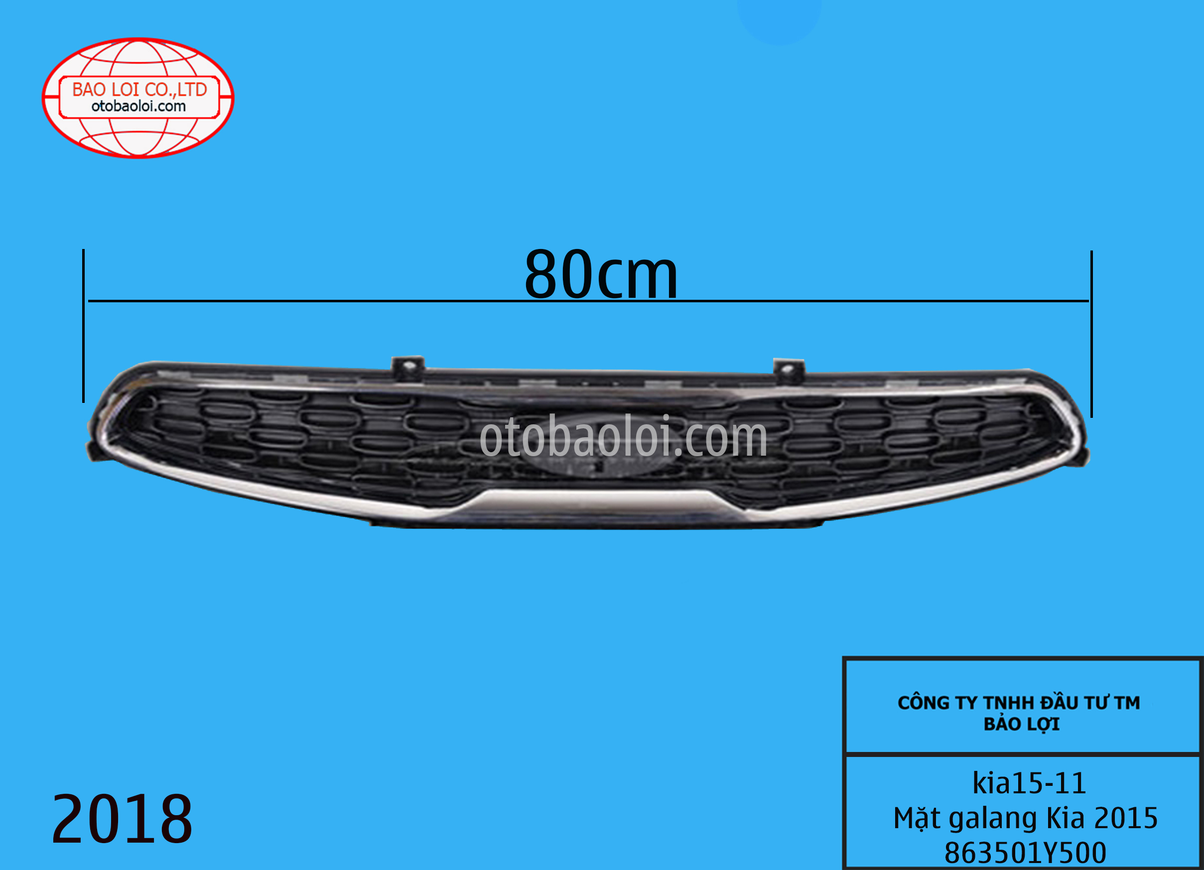 Mặt galang Kia 2015 863501Y500