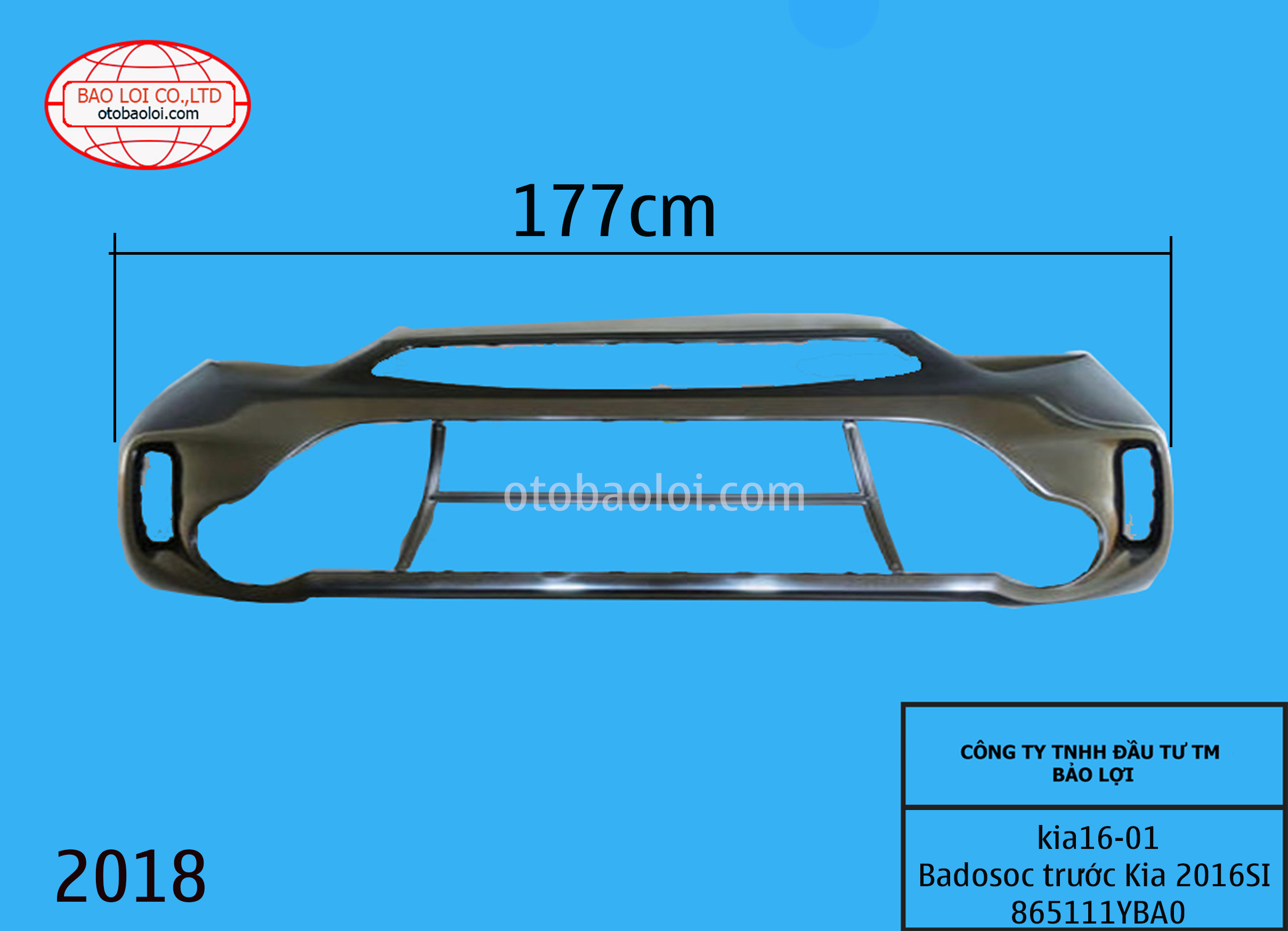 Badosoc trước Kia 2016SI 865111YBA0