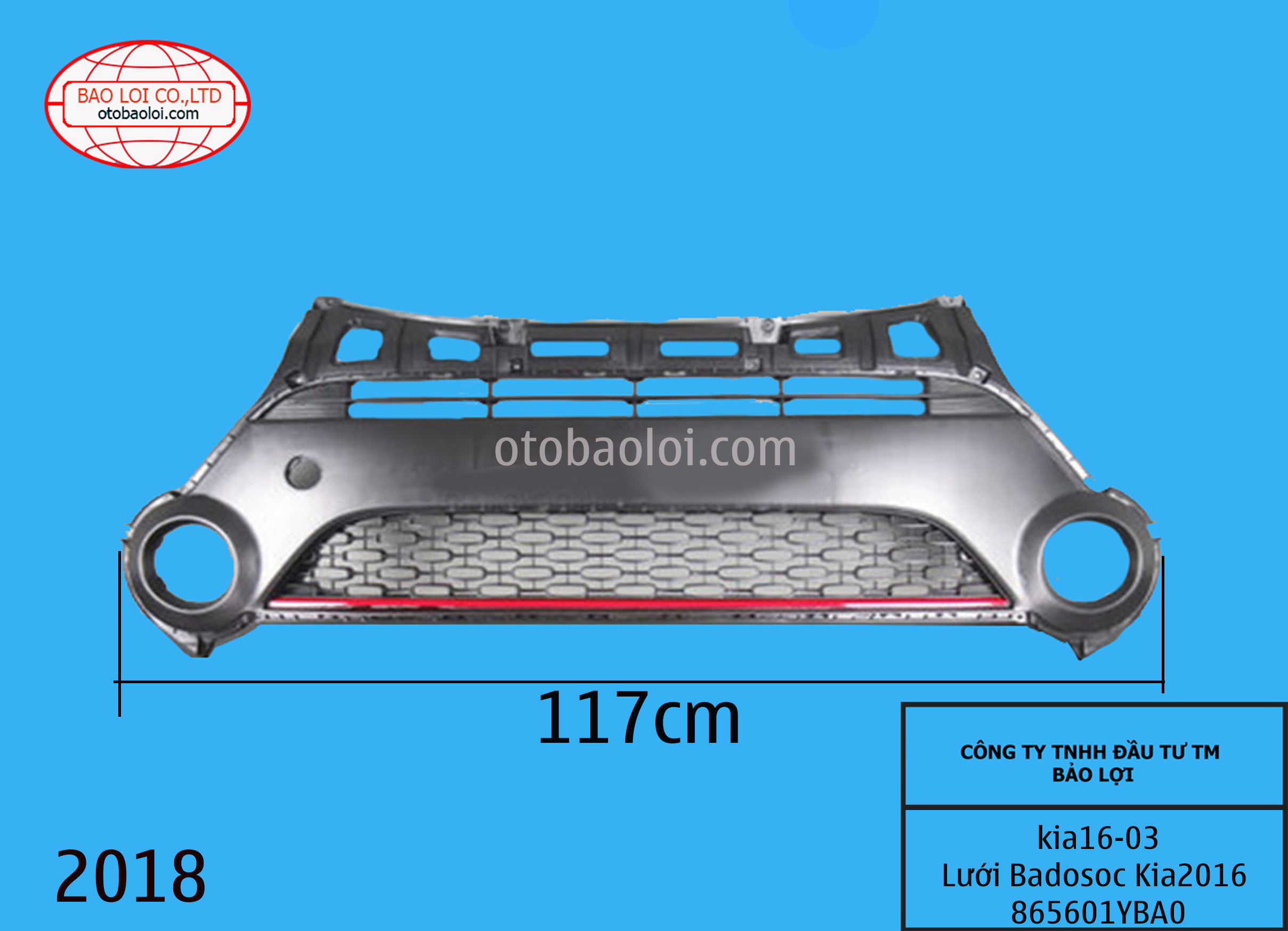 Lưới Badosoc Kia2016 865601YBA0