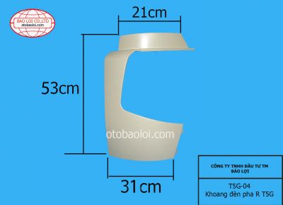 Khoang đèn pha R T5G