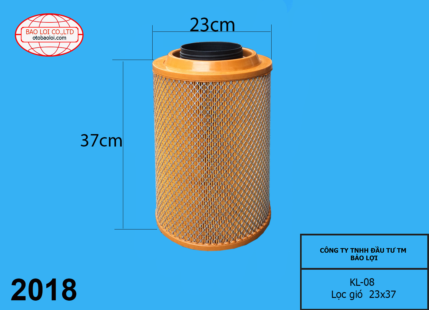 Lọc gió 23x37 PU