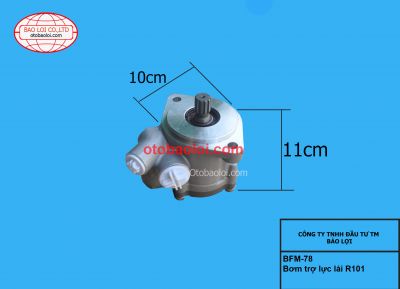 Bơm trợ lực lái cumin - R101