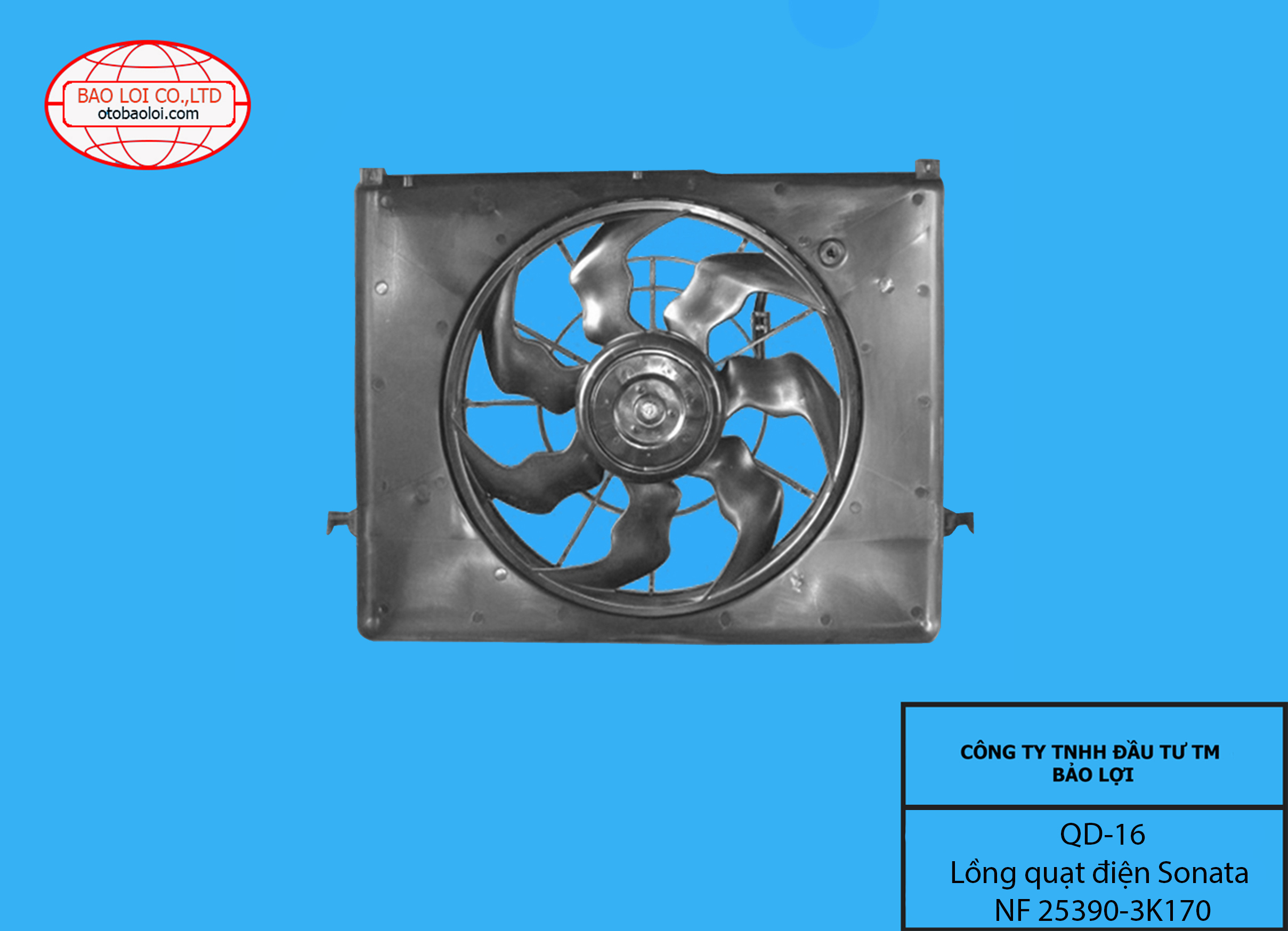 Lồng quạt điện Sonata NF 25390-3K170