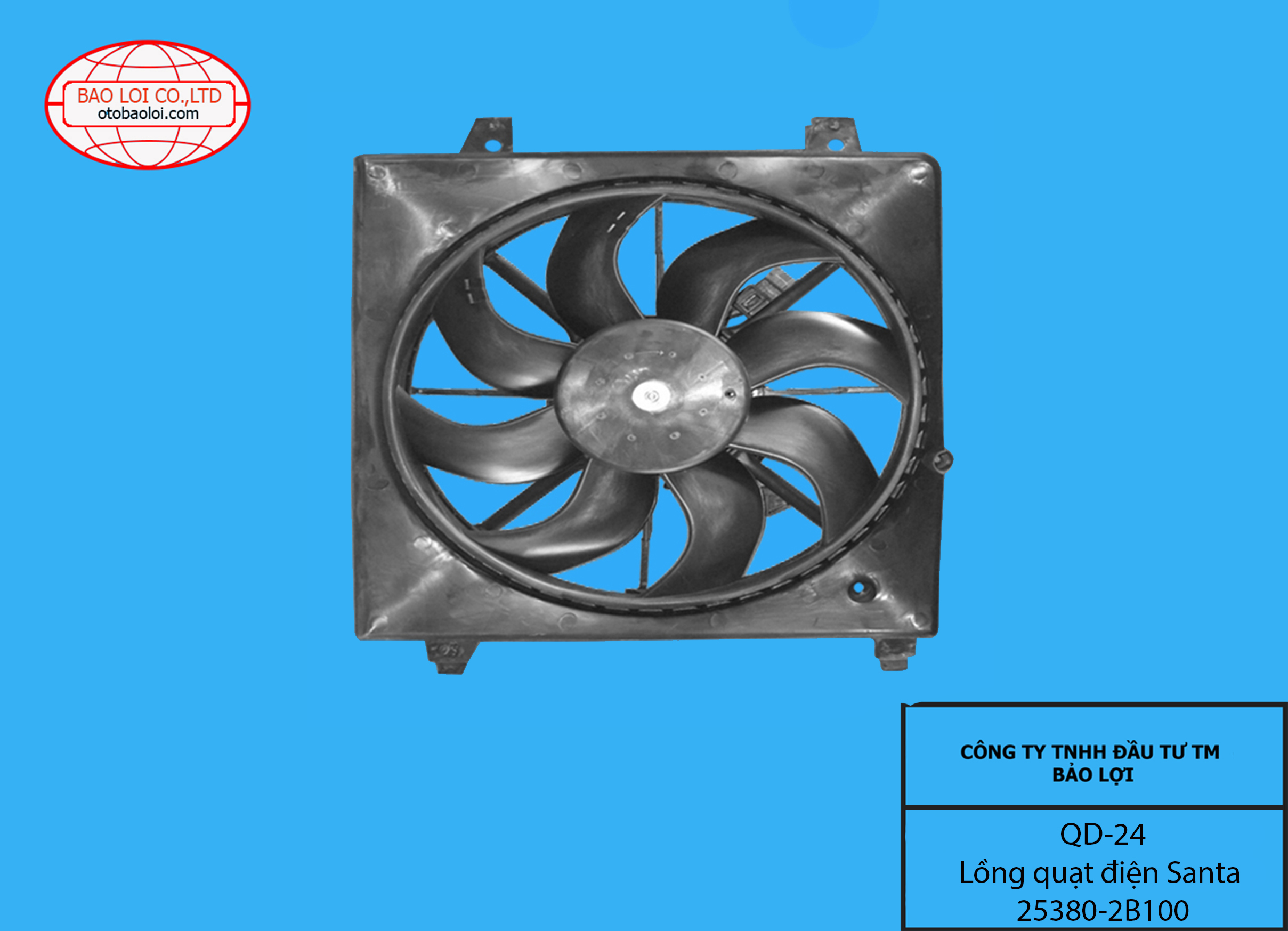 Lồng quạt điện Santa 25380-2B100