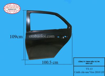 Cánh cửa sau Vios 2010 LH