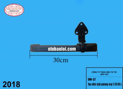 Tay nắm mặt galang loại 3 lỗ H3 L