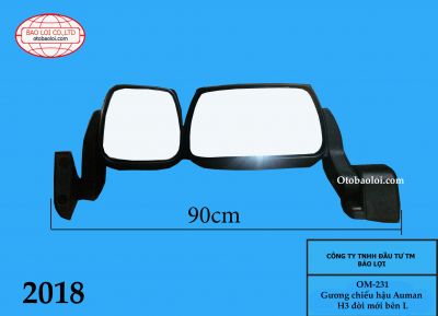 Gương chiếu hậu Auman H3 đời mới bên L