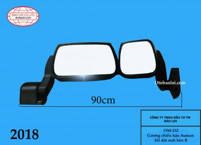 Gương chiếu hậu Auman H3 đời mới bên R