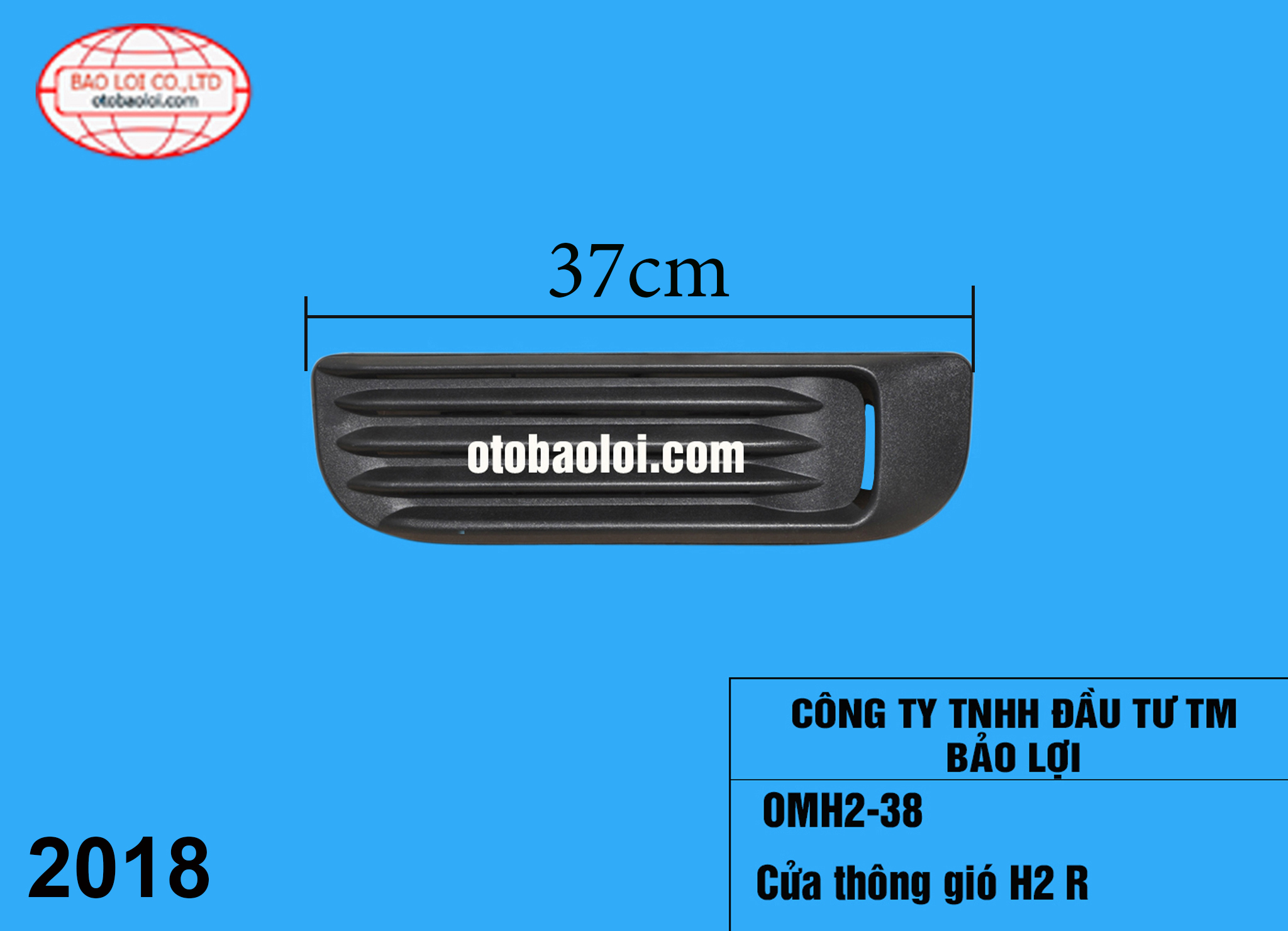 Cửa thông gió H2 R