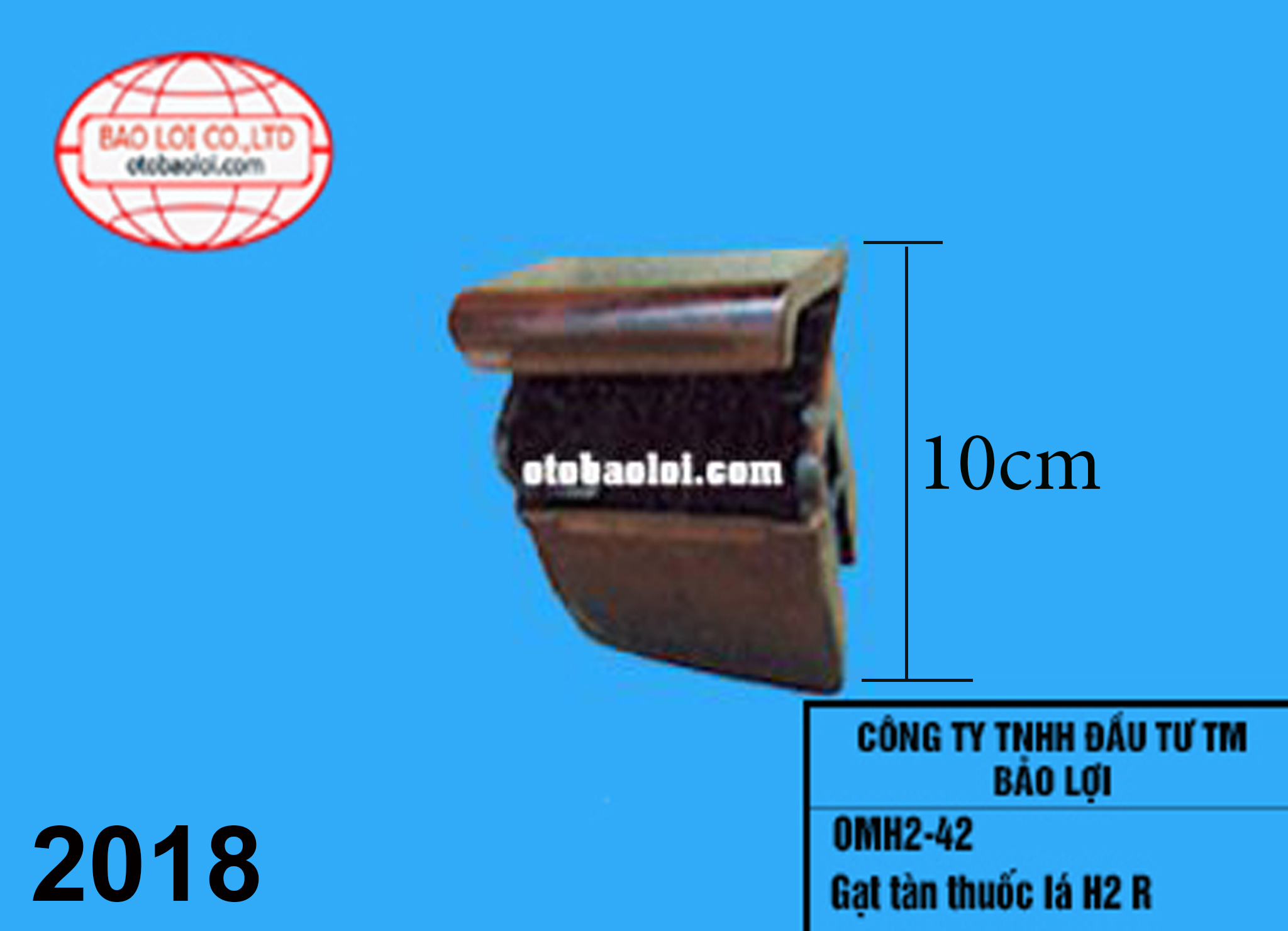 Gạt tàn thuốc lá H2 R