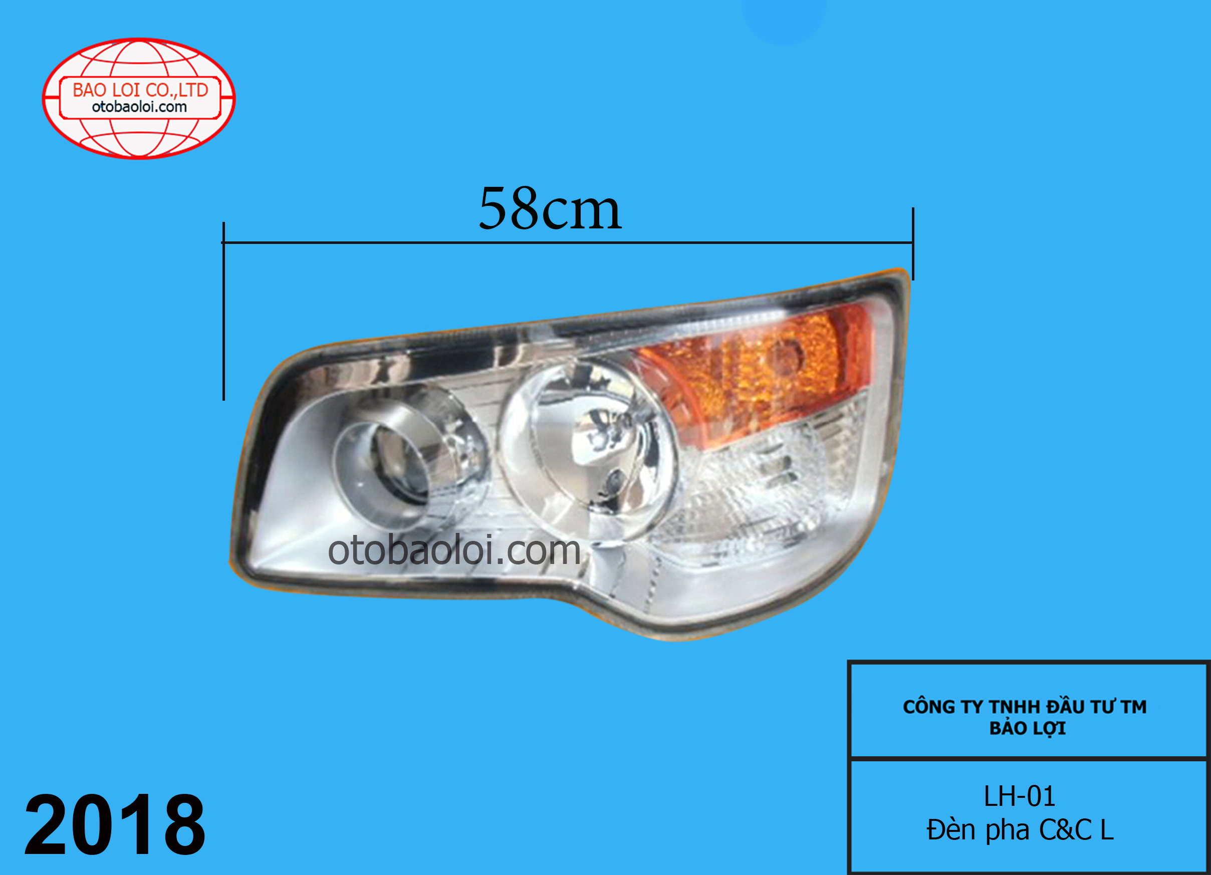 Đèn pha C&C L