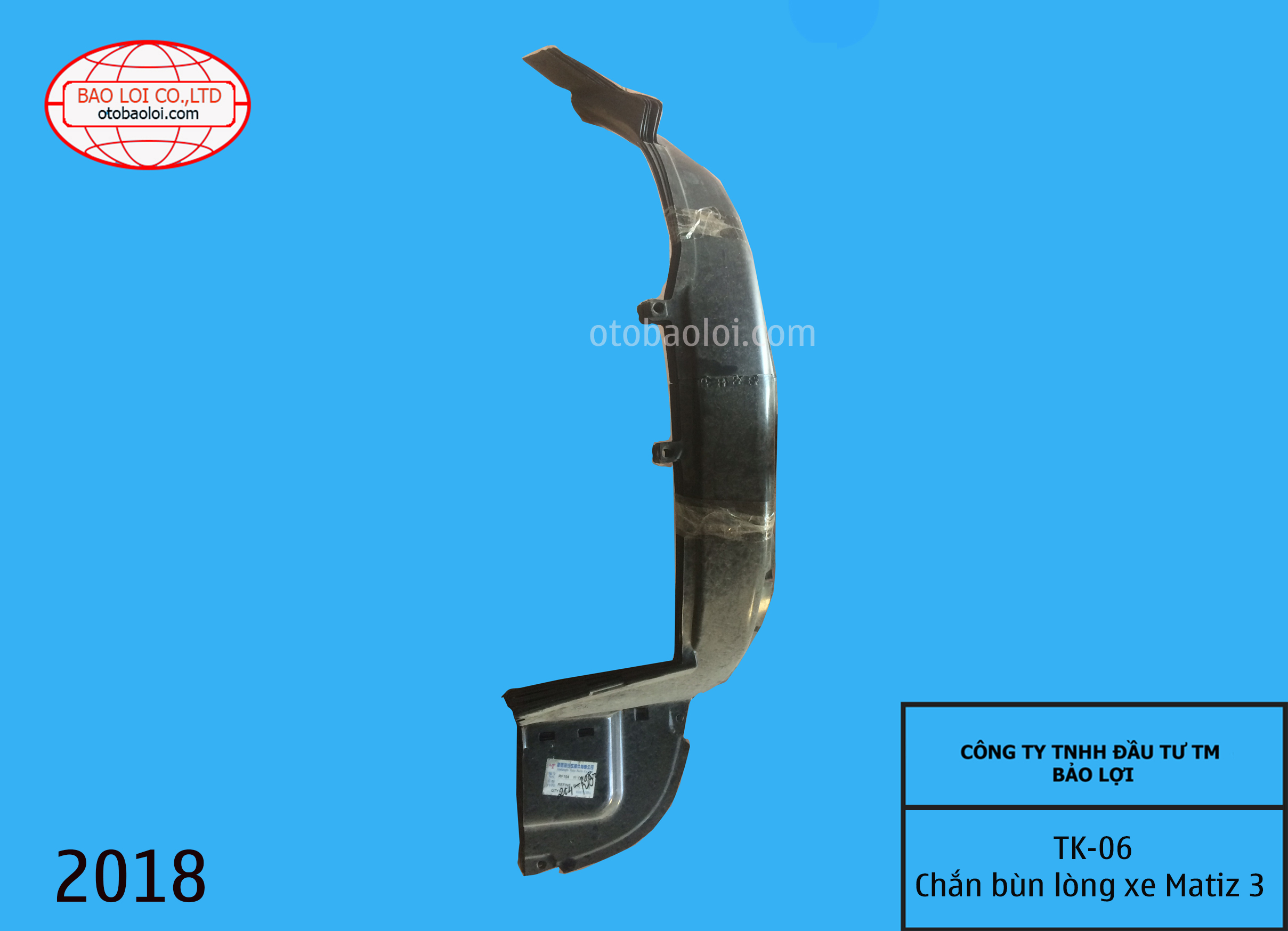 Chắn bùn lòng xe Matiz 3