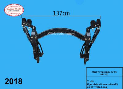 Cụm chân đỡ sau cabin đời cũ DF Thiên Long
