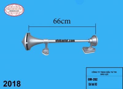 Còi hơi trên nóc cabin DPTL