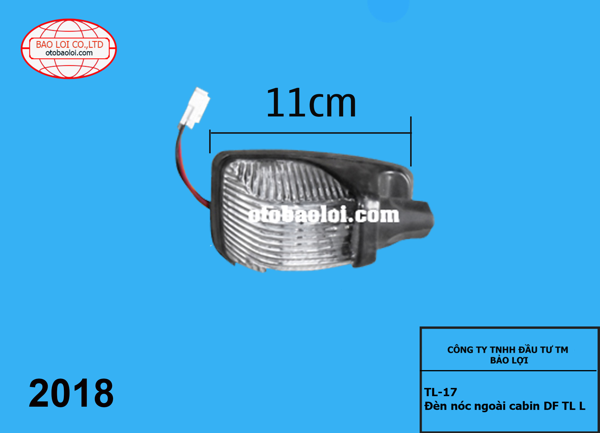 Đèn nóc ngoài cabin DF Thiên Long L