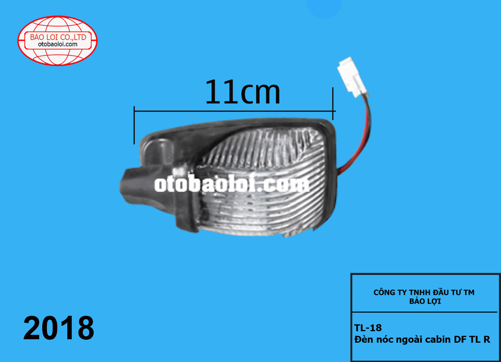 Đèn nóc ngoài cabin DF Thiên Long R