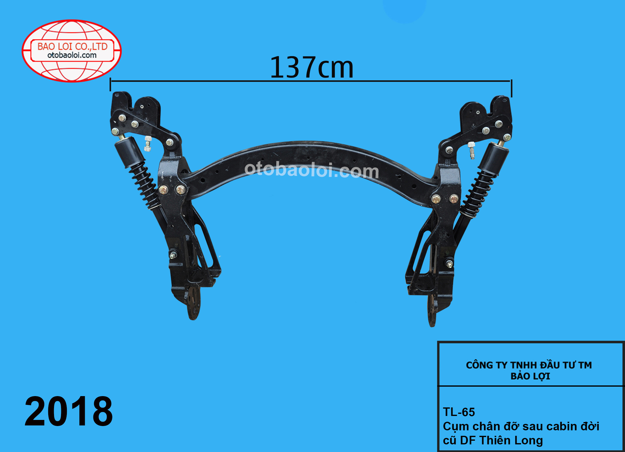 Cụm chân đỡ sau cabin đời cũ DF Thiên Long