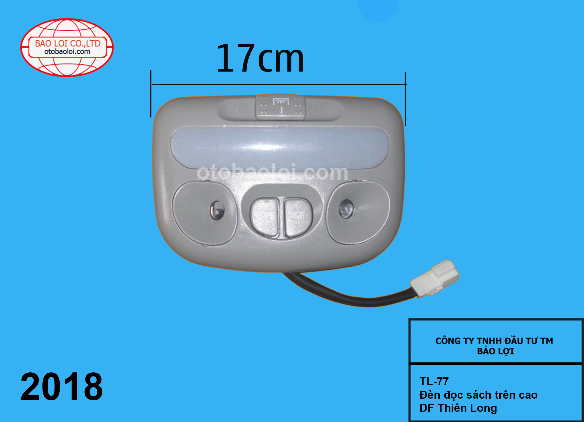 Đèn đọc sách trên cao DF Thiên Long